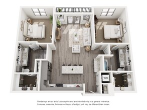 2B 2B 2318 floor plan